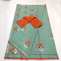Pure Zari Kota Doria Handloom Saree